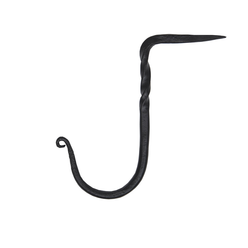 Cup Hooks Steel Wall Wall Hook, Black