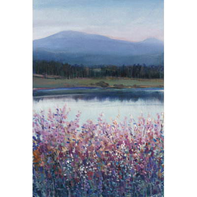 Lakeside Mountain I by Timothy O' Toole - Painting