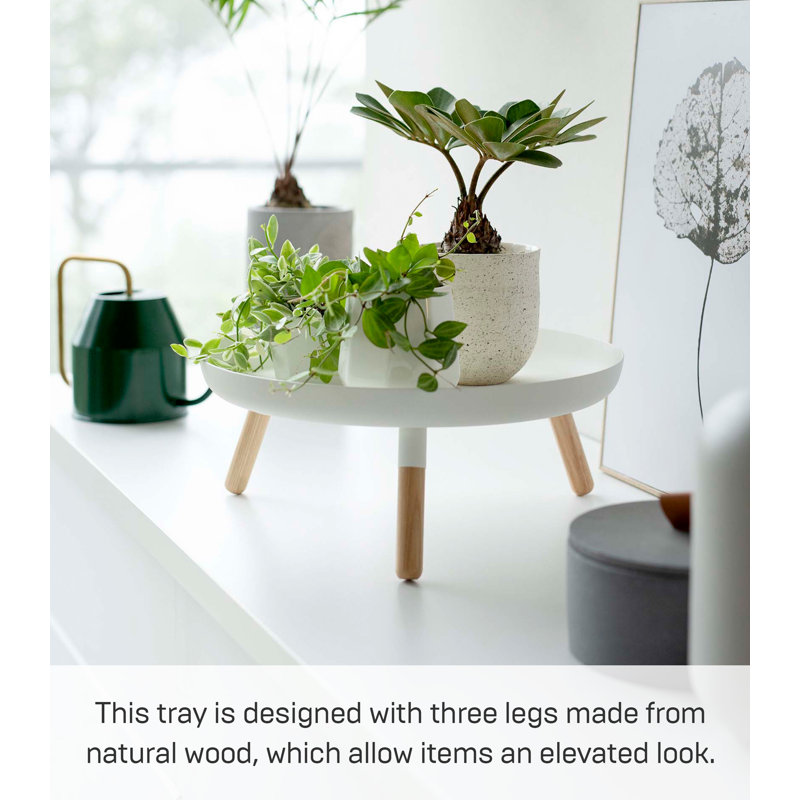 Table-plateau simple, Blanc