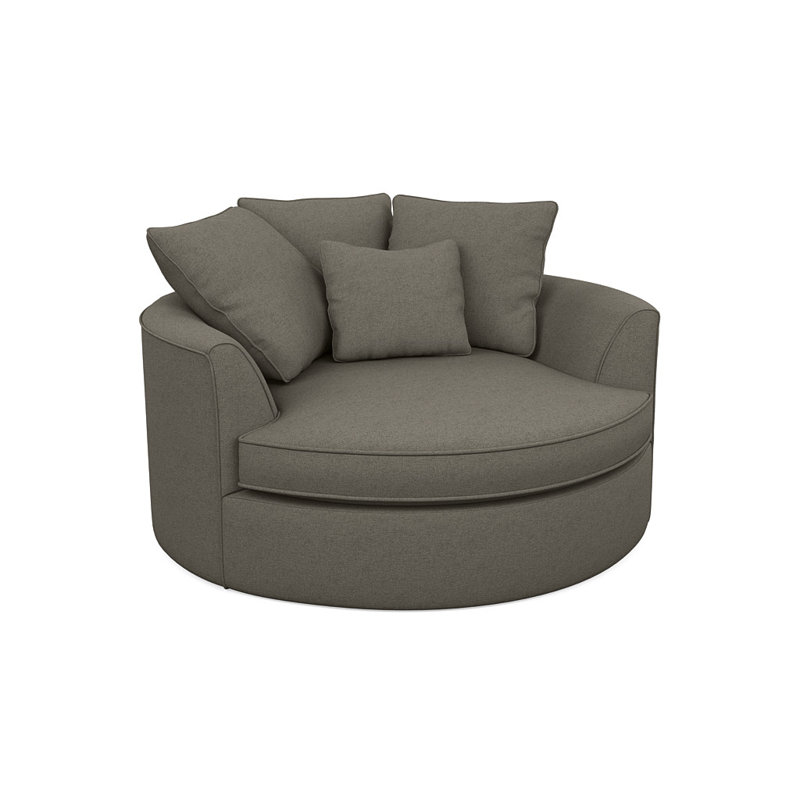 Ashonte Upholstered Barrel Chair, Entice Mist