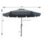 Parasol de patio de 10 pi avec inclinaison à manivelle-1354875894