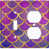 Purple/White
