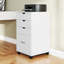 Navena 42cm Wide 4 -Drawer Mobile File Cabinet, 4 Wheels Filing Cabinets for Home & Office