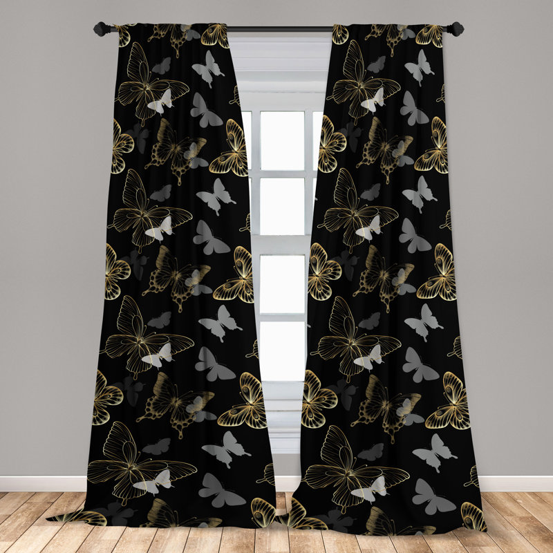 Lequire Semi Sheer Curtain Pair