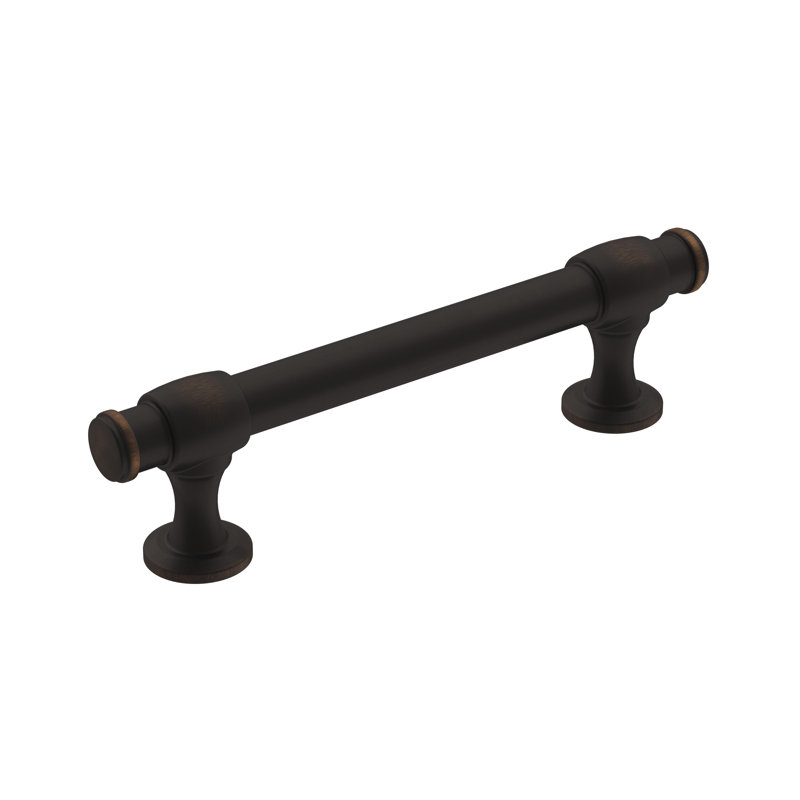 Poignée d'armoire en bronze huilé 3-3 / 4 po (96 mm) Winsome, Bronze frotté à l'huile, 3 3/4"