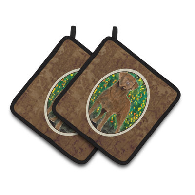 Caroline's Treasures Chesapeake Bay Retriever Polyester Potholder