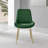 Simsbury Velvet Modern Upholstered Quilt Stitched Tapered Metal Leg Luxury Dining Chairs-855698037-855698039