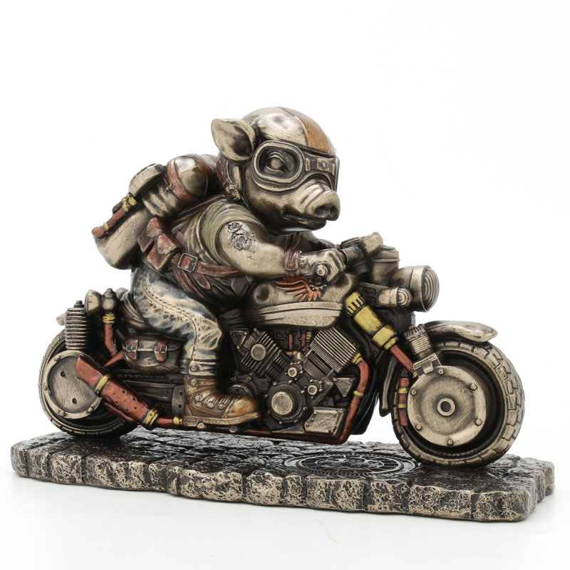 Figurine polychrome 6,69 po