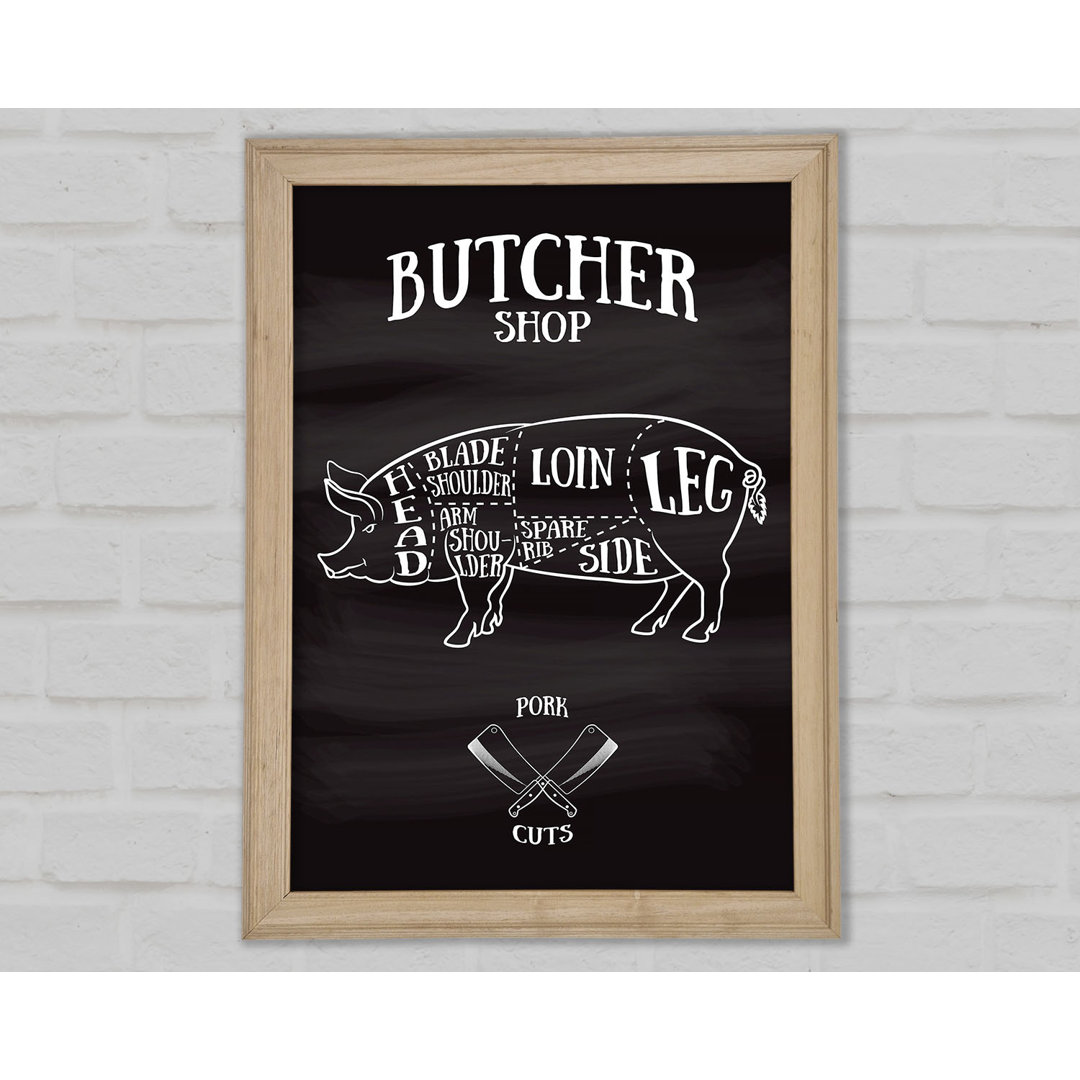 Butchers Selection 3 - Einzelne Bilderrahmen Kunstdrucke