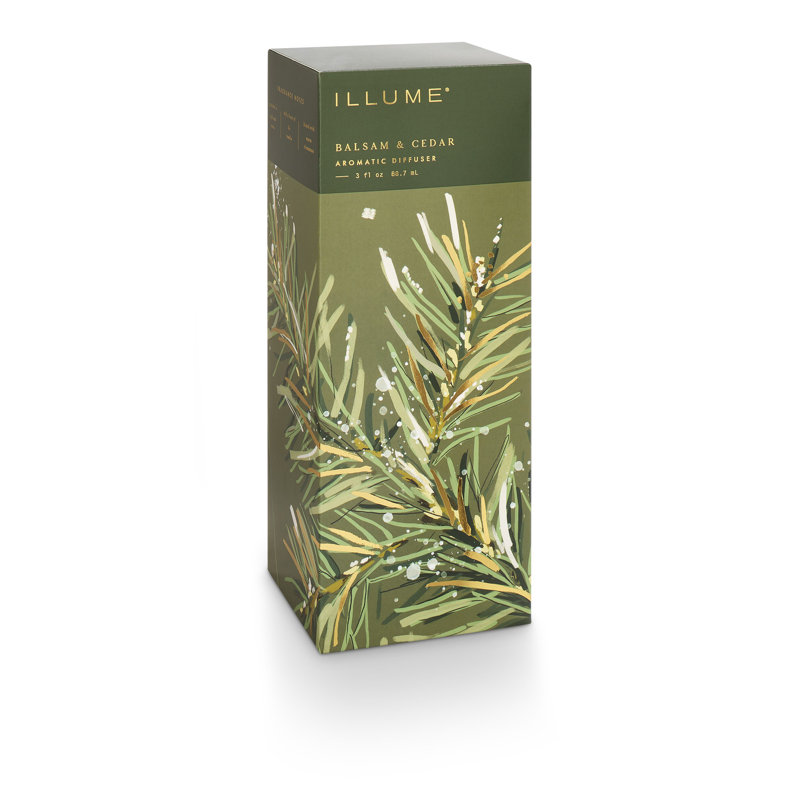 ILLUME Refillable Aromatic Diffuser, Balsam & Cedar