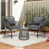 Gray Cushion/Gray Frame