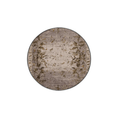 Machine Washable Gray Area Rug