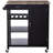 Rolling Kitchen Cart with Drawer & Cabinet, Mobile Kitchen Island with Shelves & Towel Rack for Dining Room or Coffee Bar-33246789