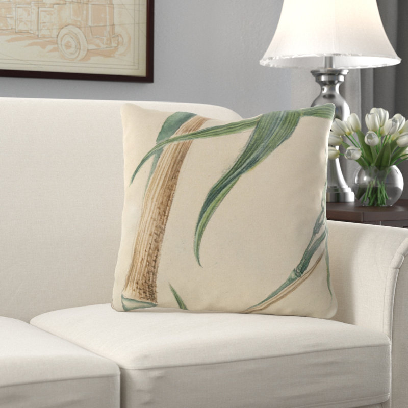 Coussin rétro Anoka, Microsuède, Intérieur
