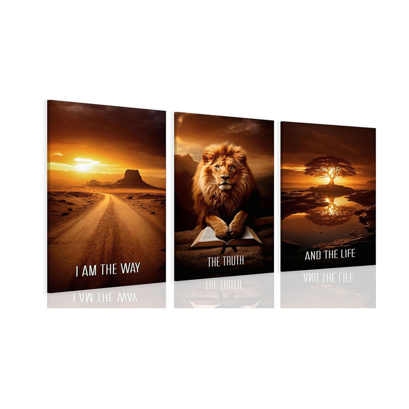 3 Piece Wrapped Canvas Print