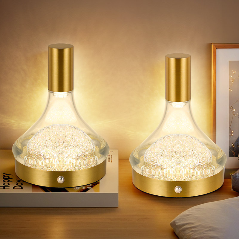 Aydden 3-Way Dimmable Table Lamp with Touch Control and Type-C Ports