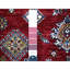 Tapis oriental super en laine noué à la main 8 pi 1 po x 10 pi 3 po super Kazak