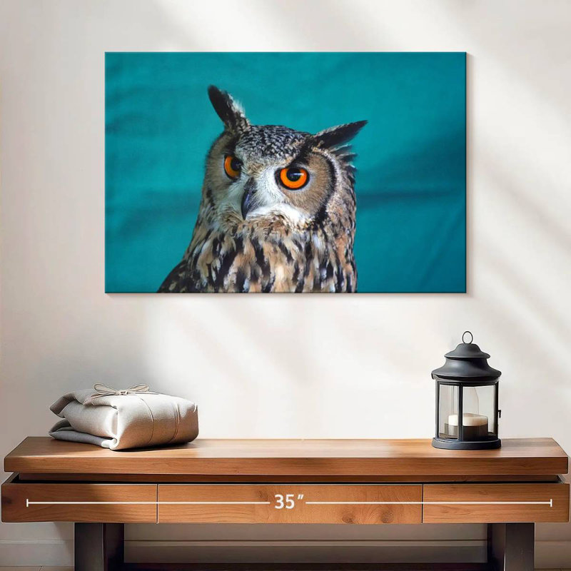 Hibou charmant de Brampt, H 16 po x l 24 po