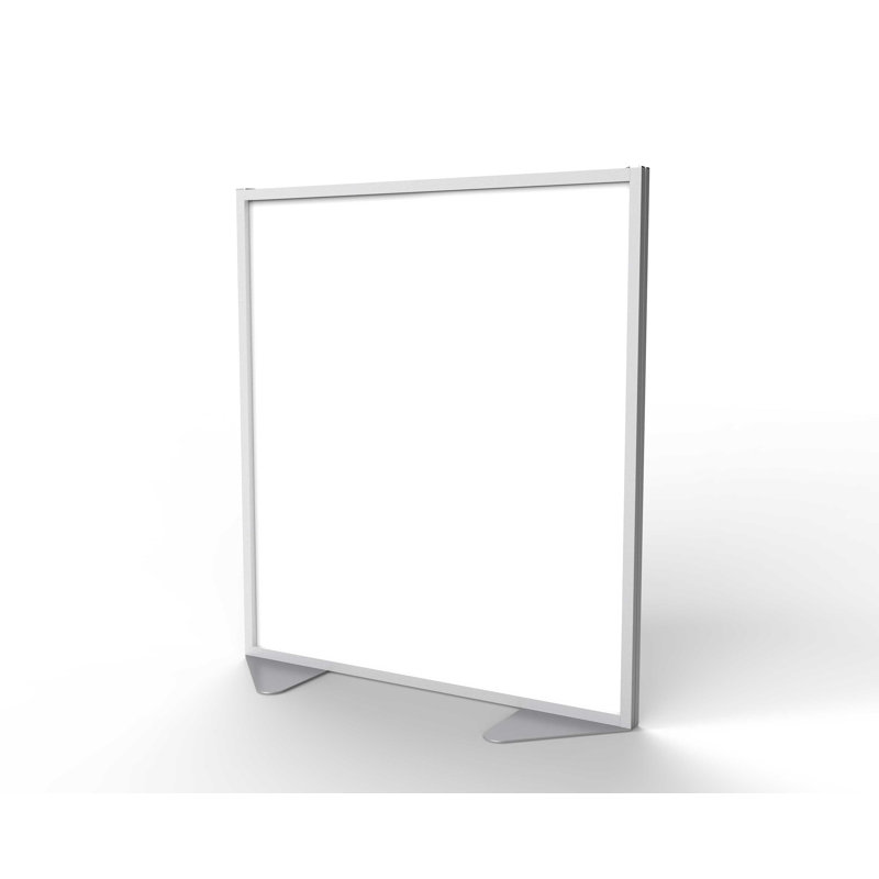 Paravent de plancher 1 panneau, H 54 po x l 48 po, Blanc