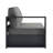 Modway Tahoe Outdoor Patio Powder-Coated Aluminum Modular Left-Facing Loveseat-95616611-95616610