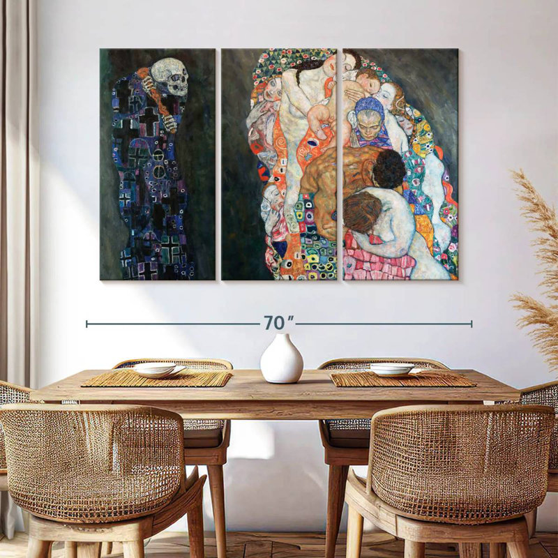 Leisha Life And Death, 20" H x 33" W