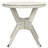 Eile Round Glass Outdoor Dining Table , 31.5 " W 31.5 " D