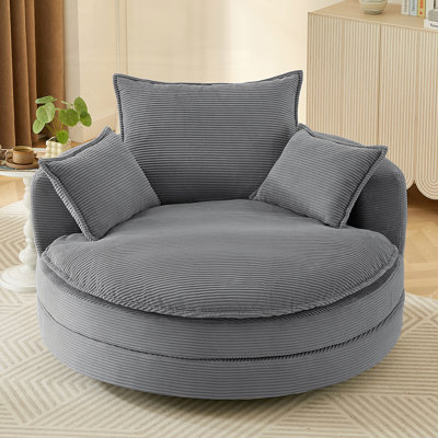 Swivel Sofa Chair Accent Barrel Chair