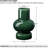 Arlo 8" Reactive Glaze Double Bulb Green Ceramic Vase-128904565-128904567