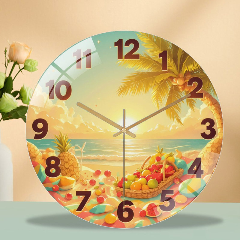 Horloge murale 12 po