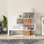 Karlin 109cm H x 120cm W Ladder Bookcase-2116191222
