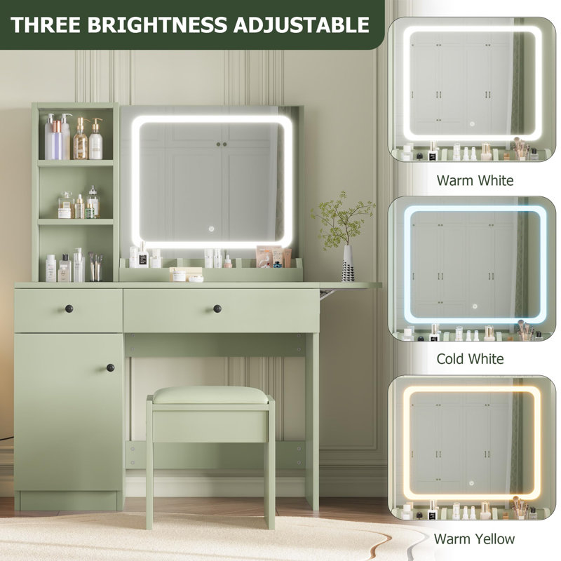 Dressing Table with Mirror