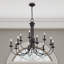 Grand lustre 2 niveaux 12 lumières bronze-2138923547-2138923544