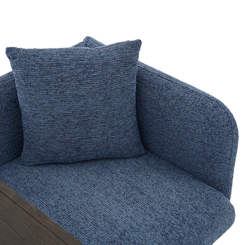 Chaise de loisir, Navy Fabric
