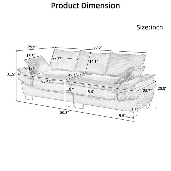 Dimensions du produit