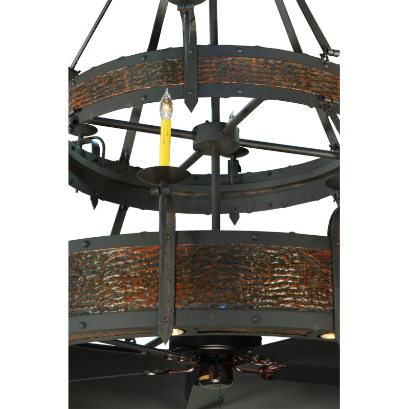 Rustic Lodge 34 - Light Chandelier