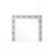Rectangular Accent Mirror with Faux Diamonds & Light Function (Bulbs Not Included)