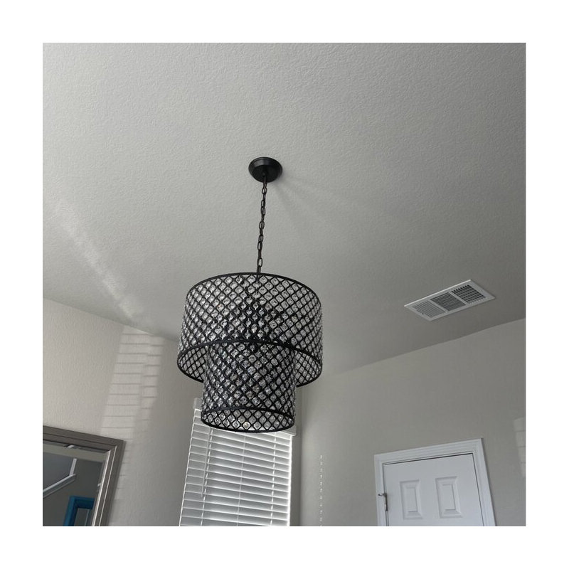 Englehart 8 - Light Black Pendant