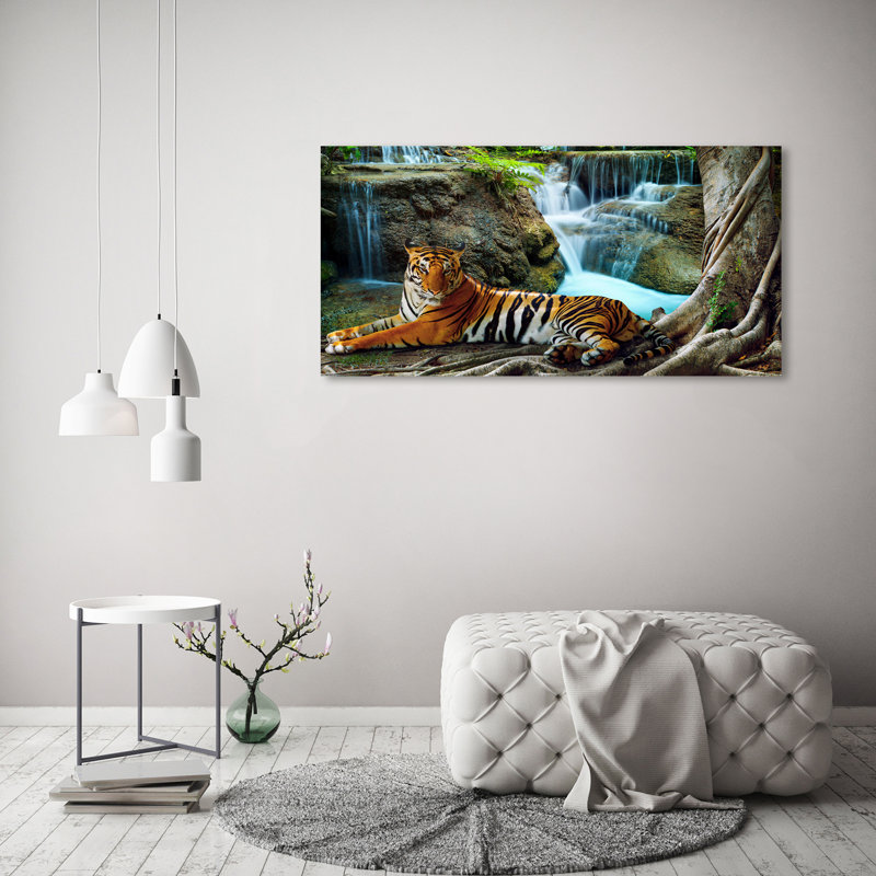 Tiger Waterfall - Wrapped Canvas Print