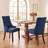 Aalbert Tufted Wing Back Parsons Upholstered Dining Chair Side Chair-1893558257