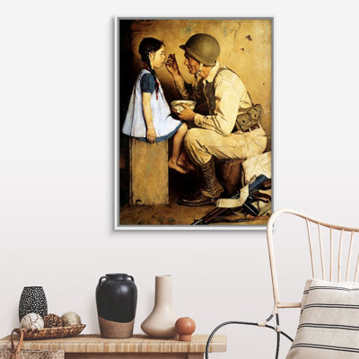 Norman Rockwell " The American Way " by Norman Rockwell Painting Print