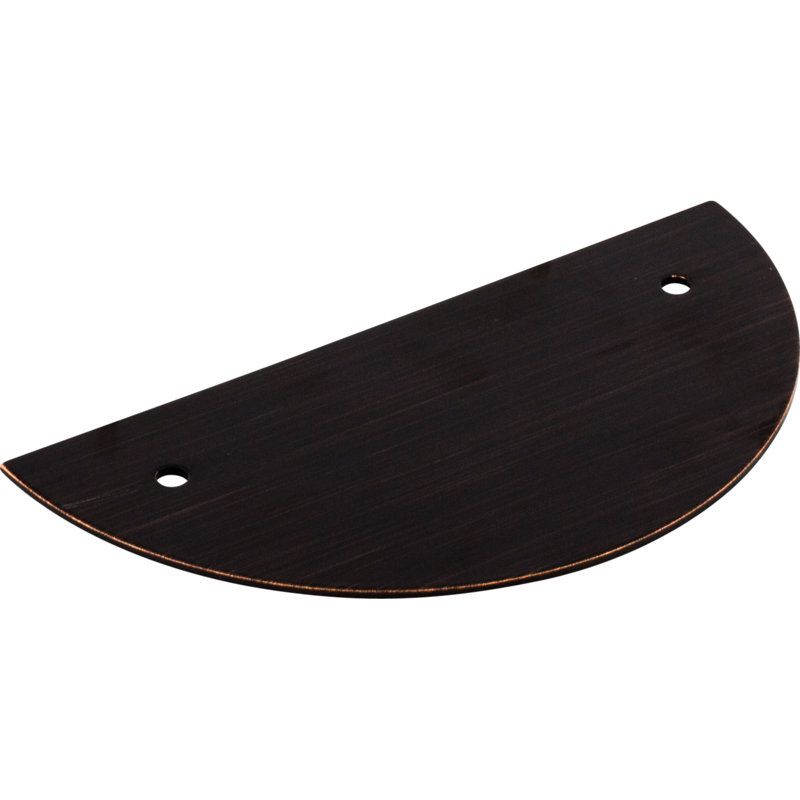 Half Circle  Backplate, Tuscan Bronze