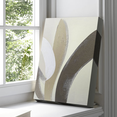 Floral sur toile tendue avec châssis CCXVII - Prêt à être accroché