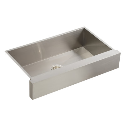 Vault 35.5" Lx 21.25" W Farmhouse Kitchen Sink