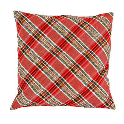 No Decorative Addition Cotton Throw Pillow