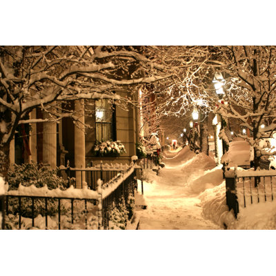 Boston Winter - photographie sur toile tendue