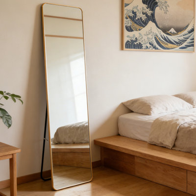 Rectangle Aluminum Alloy Full Length Mirror
