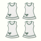 Tennis Dress Cocktail Napkins