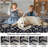 5x7 Washable Rug Vintage Floral Distressed Rug Non Slip Backing Low Pile Foldable Floor Cover Oriental Medallion Indoor Carpet Office Brown/ 5'× 7'-1258167246