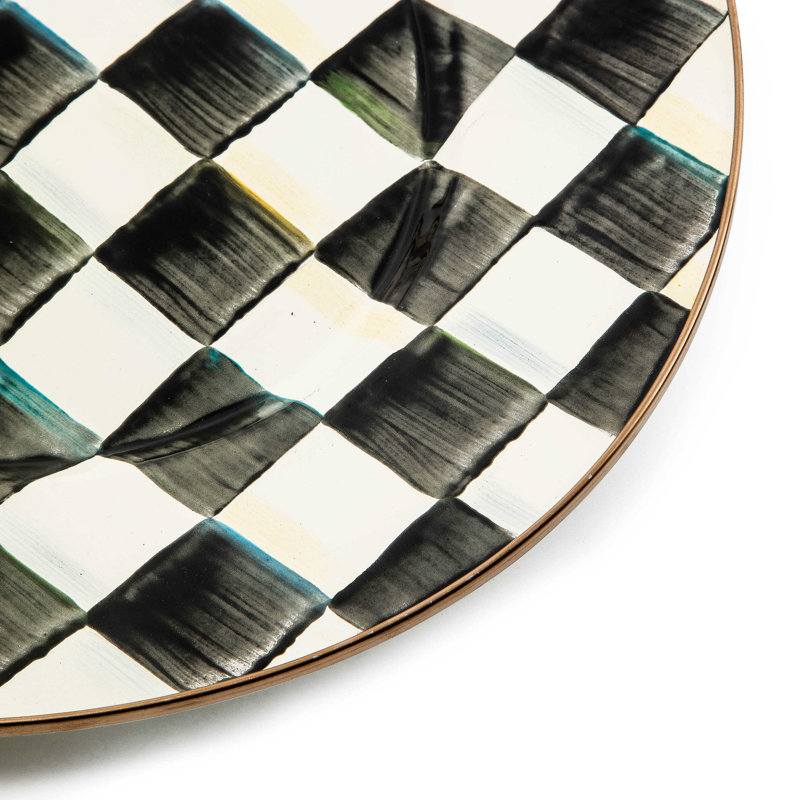 Courtly Check® Oval Platter, 1.25" H x 22" W x 17.5" D