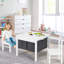 Creig Kids 3 Piece Square Play Or Activity Table and Chair Set